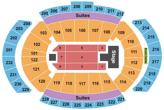 T-Mobile Center Matt Rife Seating Chart